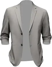 [kowaku] Suit Jacket Men Mens Sport Coats and Blazers Suit Casual Simple Formal Lightweight Mens Suit Coats Suit Blazer Men for Festivals Gift Office