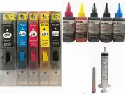 Refillable Ink Kit Cartridge Set for Canon PGI 270 CLI 271 PIXMA MG5720 MG5721