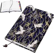 Tofficu 1Pc Adjustable Book Cover Protector Chic Cloth Book Sleeve Delicate Design for Easy Identification Protects Against Dust Grime Present for Students Teachers