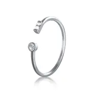 Silver plating Rings for Women Gift Rings Jewelry Adjustable Open Rings