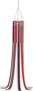 Halloween Garden Colorful Stripes Windsock Lights Halloween Lighted Windsock for Patio Yard Pathway Party Decor
