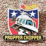 Hot Wheels PROPPER CHOPPER Lapel Pin - PIN #7 of 7