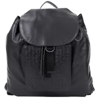 在飛比找PChome24h購物優惠-BOTTEGA VENETA BACKPACK 小牛皮編織後