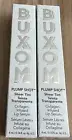 2 BUXOM PLUMP SHOT COLLAGEN INFUSED LIP SERUM PLUSH PEACH .14oz Each NEW in Box