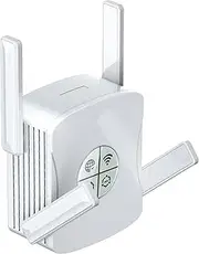 WiFi 6 Extender Signal Booste - 2.4Gbs Wireless Internet Booster for Home | 5G WiFi Repeater with Ethernet Port, Easy Setup