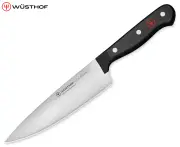 Wusthof Gourmet Stainless Steel Chef's Knife Kitchen/Cooking 16cm Blade Black