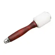 Wooden Handle Straight Hammer Leather Carving Hammer Punching Printing7260