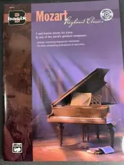 Mozart Keyboard Classics - Basix, book And CD, 7 Well-known Pieces For Piano