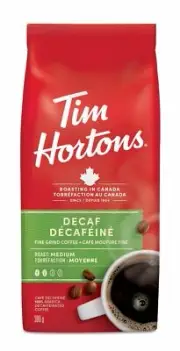 4X Tim Hortons Coffee Decaf 300g/ 10.6oz EACH - From Canada -FRESH & DELICIOUS