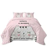 Sleepy Cat Coverlet