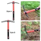 Garden Hoe and Cultivator Headed Weeding Tool Removal Weeds Tool