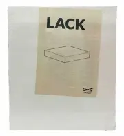 NOS IKEA LACK Wall shelf 11.75” 10.25” White Gloss Floating