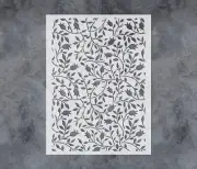 G GSS Designs GSS Designs Large Vine Leaf Stencils 16x24Inch Reusable Flower ...