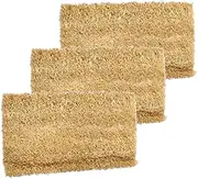 CIYODO Natural Loofah Sponge Dish Towel Kitchen Cleaning Sponge Dish Brush Set of 3