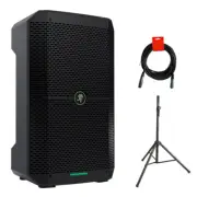 Mackie Thump Go 8" Portable Bluetooth Loudspeaker with Speaker Stand & XLR Cable