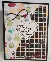 Handcrafted Greeting Card - Pet Sympathy - Thinking of you
