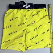 Tommy Hilfiger Andean Toucan Boys Yellow Swimming Trunks Shorts Med 12/14