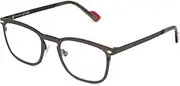 [Sting] VST535 0488 MARRON ANTICATO OPACO C/PARTI COLORATE 51/22/145 Men's Glasses, 0488 Marron Anticato Opaco C/Parti Colorate, 51/22/145