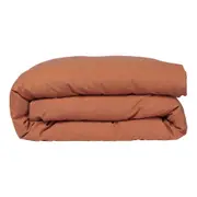 Ecology Dream Size Queen Bed Soft Quilt Cover Clay Brown Home Bedding/Linen