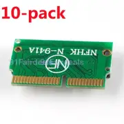 10PCS NVMe PCIe M.2 NGFF to SSD Adapter Card for 2013 2014 2015 Macbook Air Pro