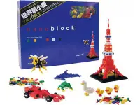 在飛比找Yahoo!奇摩拍賣優惠-nanoblock 迷你積木 東京鐵塔 微型 ( 綜合單品盒