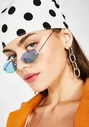 [Good Times Eyewear] Sky Clout Queen Pierced Sunglasses