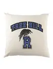 R Team Cushion Pillow One Team Symbol Tree Logo Basketball Hill Lucas School