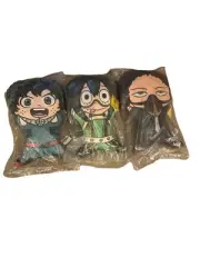 My Hero Academia Plush Pillow Lot (3) Surreal Entertainment 2021 20”