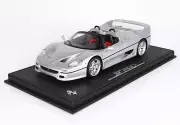 1:18 BBR Ferrari F50 Spider 1995 With Showcase Argento Nurburgring P18190E-VET M