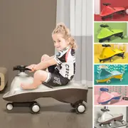 Glide Walker Swing Car Twist Car Ride On Toy Italian Designer For Children Outdoor 6 Colours