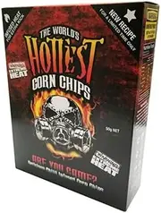 Chilli Seed Bank Worlds Hottest Corn Chips 50 g