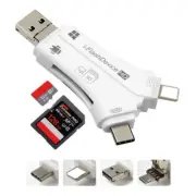 All in one 1 SD TF Card Reader for iPad Phone 13 12 11 X Android SAMSUNG Xiaomi