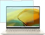 Puccy 2 Pack Anti Blue Light Screen Protector, compatible with ASUS Zenbook 14 OLED UM3402 UM3402YA 14" Laptop TPU Film Guard （ Not Tempered Glass Protectors ）