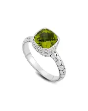 Samuel B. Silver 4.00 ct. tw. Peridot Ring