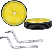 Yardwe Balance Auxiliary Wheels for Boys and Girls Bike 12-20 Inch Porous Training Wheels