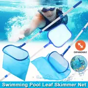 Heavy Duty Pool Skimmer Leaf Rake Net Cleaning Swimming Pool Fine Mesh Netting