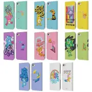 OFFICIAL CARE BEARS GRAPHICS LEATHER BOOK WALLET CASE FOR APPLE iPOD TOUCH MP3