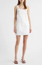 FRAME The Denim Skirtall Dress in Au Natural Clean at Nordstrom, Size X-Small