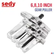 6" 8" 10" Bearing Gear 2 Jaw Puller Remover Drop Forged Reversible Jaws Silve