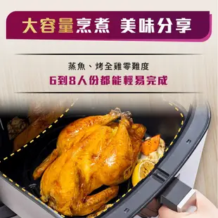 【Tefal 特福】 Easy Fry蒸燒烤三合一氣炸鍋