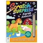Scratch Surprise Farm Animals​ - Book