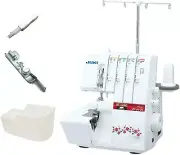 JUKI Lockstitch Sewing Machine 2-Needle 4-Thread MO-114DM2 Fast F/S from Japan