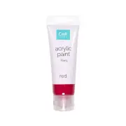 Craftsmart Acrylic Paint 75mL Red