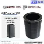 適用SMARTMI / 智米 / 小米有品 JYA 峽灣Y-400-01空氣清淨機除臭除甲醛2合1活性碳HEPA濾網濾芯