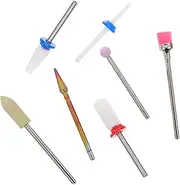 Nail Art Kit 1 Set Nail Drill Bits Professional Nail Sanding Drill Bits Manicure Salon Tools