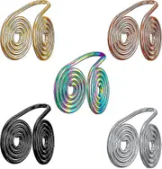 Hujiling Pressure Earring For Keloid, Keloid Earrings Pressure Clip, Compression Gold