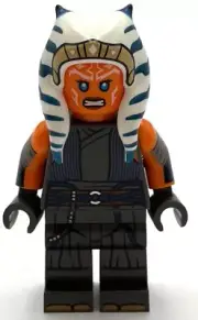 Lego New Ahsoka Tano Printed Arms Pearl Dark Gray Legs Minifigure Star Wars