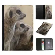 PASSPORT ITINERARY ORGANIZER|CUTE MEERKAT MONGOOSE ANIMAL #10