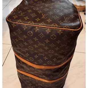 （已售出）LV正品 旅行袋 KEEPALL 60、裸包、長寬高60 x 33 x 26 新舊如圖～