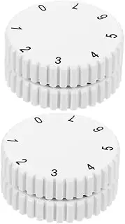 HAPINARY Refrigerator Accessories Freezer Temperature Adjustment Switch Fit 4pcs Set Plastic Knob